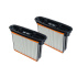 B471156 JEU 2 FILTRES HEPA SPECIAL AMIANTE ASPI/DECOLMAT GEPRO